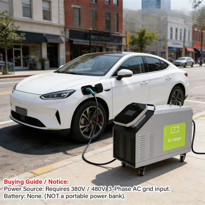 480V 3 Phase AC Power Input 7k - Portable Dc Fast Charger 20Kw Ccs2 评论和价格